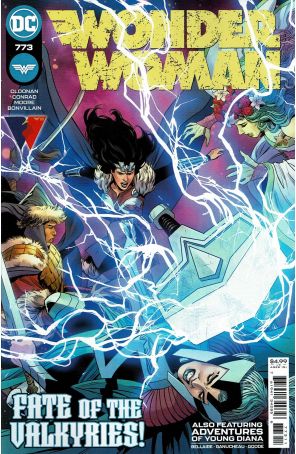 Wonder Woman (1st Series) 773 published by DC with cover art by Travis Moore
