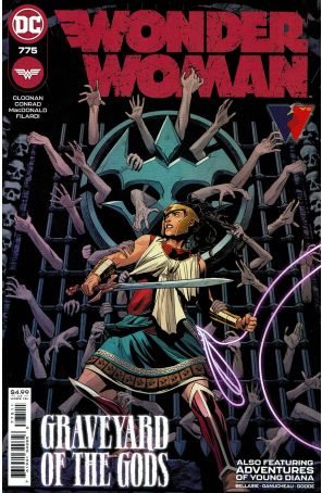 Wonder Woman (1st Series) 775 published by DC with cover art by Travis Moore