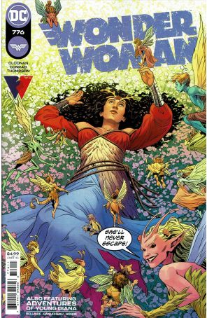 Wonder Woman (1st Series) 776 published by DC with cover art by Travis Moore