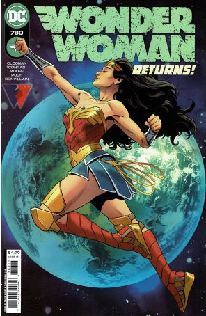 Wonder Woman (1st Series) 780 published by DC with cover art by Travis Moore