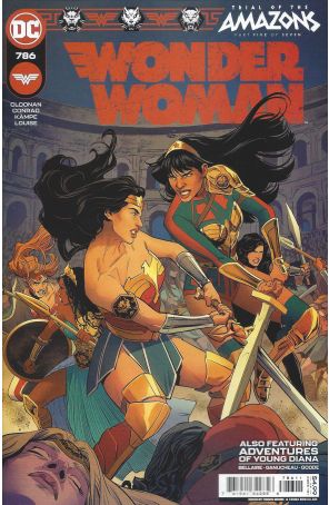 Wonder Woman (1st Series) 786 published by DC with cover art by Travis Moore