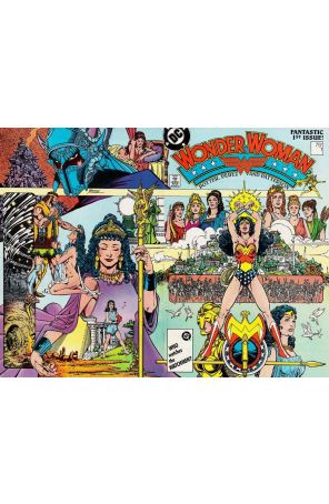Wonder Woman (2nd Series) 1 (2nd) published by DC with cover art by George Pérez
