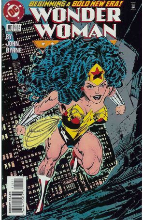 Wonder Woman (2nd Series) 101 published by DC with cover art by John Byrne