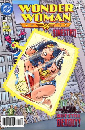 Wonder Woman (2nd Series) 110 published by DC with cover art by John Byrne