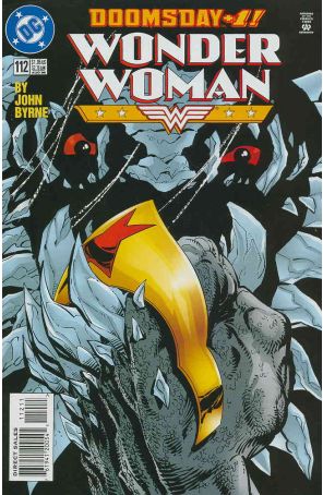 Wonder Woman (2nd Series) 112 published by DC with cover art by John Byrne