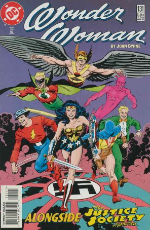 Wonder Woman (2nd Series) 131 published by DC with cover art by John Byrne