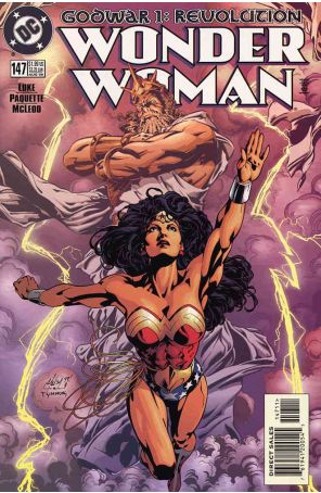 Wonder Woman (2nd Series) 147 published by DC with cover art by Matt Haley