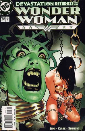 Wonder Woman (2nd Series) 156 published by DC with cover art by Adam Hughes