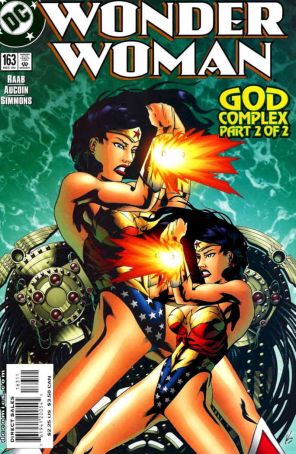 Wonder Woman (2nd Series) 163 published by DC with cover art by Karl Waller