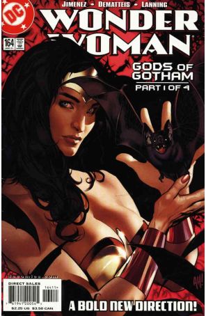 Wonder Woman (2nd Series) 164 published by DC with cover art by Adam Hughes