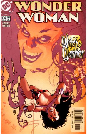 Wonder Woman (2nd Series) 176 published by DC with cover art by Adam Hughes