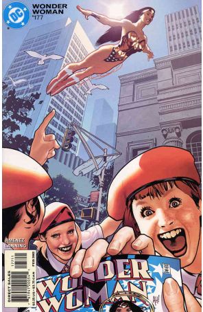 Wonder Woman (2nd Series) 177 published by DC with cover art by Adam Hughes