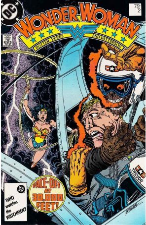 Wonder Woman (2nd Series) 2 (2nd) published by DC with cover art by George Pérez