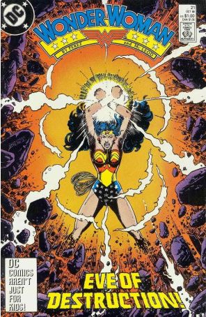 Wonder Woman (2nd Series) 21 (2nd) published by DC with cover art by George Pérez