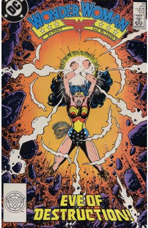 Wonder Woman (2nd Series) 21 published by DC with cover art by George Pérez