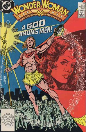 Wonder Woman (2nd Series) 23 published by DC with cover art by George Pérez