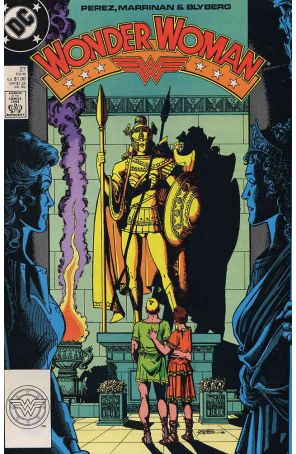 Wonder Woman (2nd Series) 27 published by DC with cover art by George Pérez