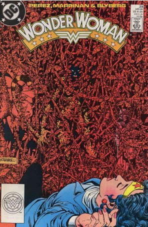 Wonder Woman (2nd Series) 29 published by DC with cover art by George Pérez