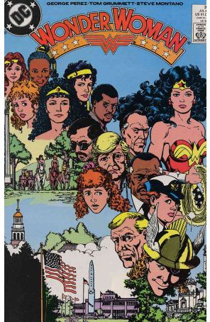 Wonder Woman (2nd Series) 32 published by DC with cover art by George Pérez