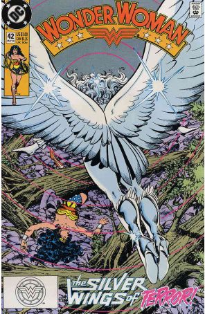 Wonder Woman (2nd Series) 42 published by DC with cover art by Chris Marrinan