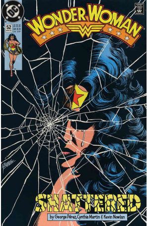 Wonder Woman (2nd Series) 52 published by DC with cover art by George Pérez