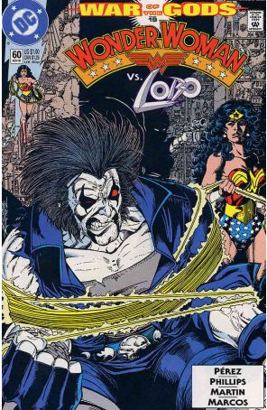 Wonder Woman (2nd Series) 60 published by DC with cover art by George Pérez