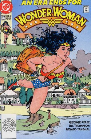Wonder Woman (2nd Series) 62 published by DC with cover art by Jill Thompson