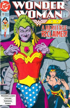 Wonder Woman (2nd Series) 70 published by DC with cover art by Brian Bolland