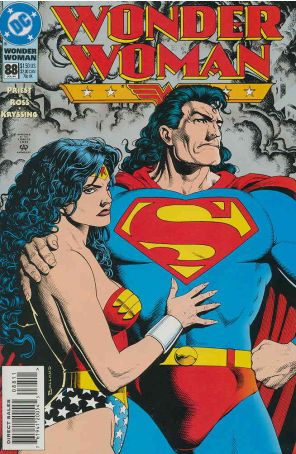 Wonder Woman (2nd Series) 88 published by DC with cover art by Brian Bolland