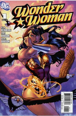 Wonder Woman (3rd Series) 1 published by DC with cover art by Terry Dodson