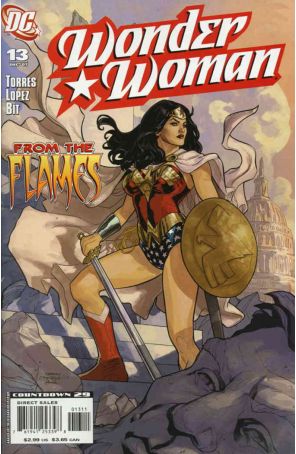 Wonder Woman (3rd Series) 13 published by DC with cover art by Terry Dodson