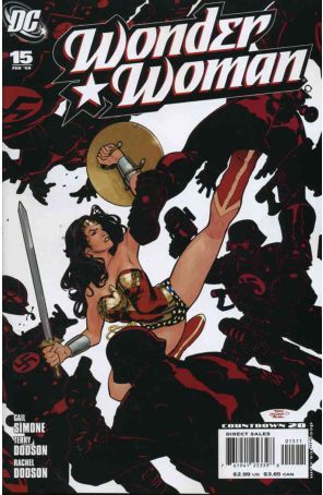 Wonder Woman (3rd Series) 15 published by DC with cover art by Terry Dodson