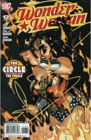 Wonder Woman (3rd Series) 17 published by DC with cover art by Terry Dodson
