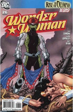 Wonder Woman (3rd Series) 26A published by DC with cover art by Brad Anderson