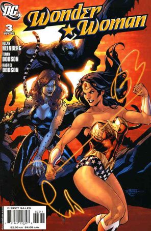 Wonder Woman (3rd Series) 3 published by DC with cover art by Terry Dodson