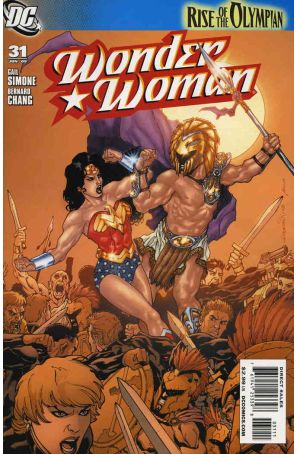 Wonder Woman (3rd Series) 31 published by DC with cover art by Aaron Lopresti