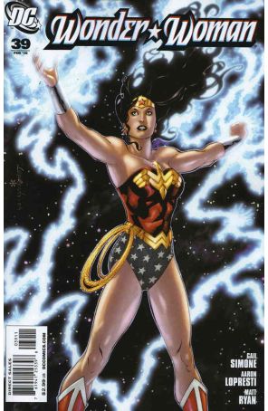 Wonder Woman (3rd Series) 39 published by DC with cover art by Aaron Lopresti