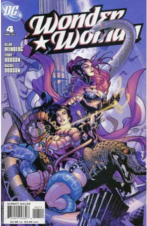 Wonder Woman (3rd Series) 4 published by DC with cover art by Terry Dodson