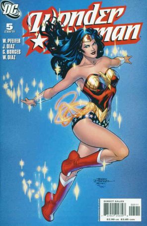 Wonder Woman (3rd Series) 5 published by DC with cover art by Terry Dodson