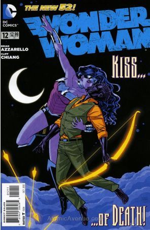 Wonder Woman (4th Series) 12 published by DC with cover art by Cliff Chiang