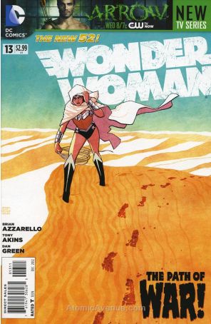 Wonder Woman (4th Series) 13 published by DC with cover art by Cliff Chiang