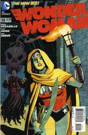 Wonder Woman (4th Series) 14 published by DC with cover art by Cliff Chiang