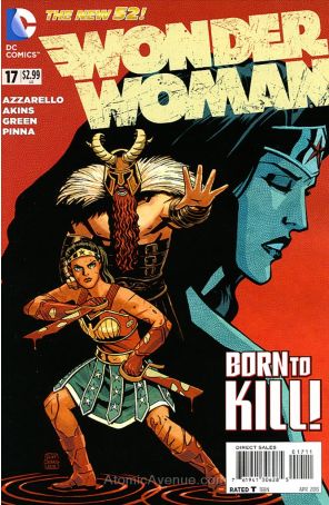 Wonder Woman (4th Series) 17 published by DC with cover art by Cliff Chiang
