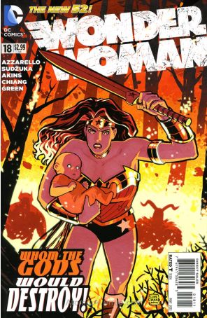Wonder Woman (4th Series) 18 published by DC with cover art by Cliff Chiang