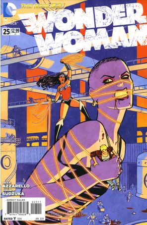 Wonder Woman (4th Series) 25 published by DC with cover art by Cliff Chiang