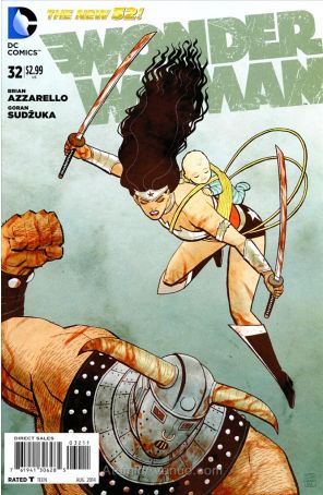 Wonder Woman (4th Series) 32 published by DC with cover art by Cliff Chiang