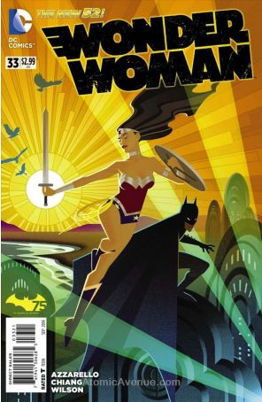 Wonder Woman (4th Series) 33A published by DC with cover art by Joshua Middleton