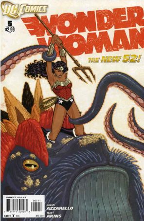 Wonder Woman (4th Series) 5 published by DC with cover art by Cliff Chiang