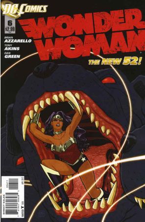 Wonder Woman (4th Series) 6 published by DC with cover art by Cliff Chiang