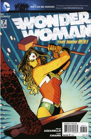 Wonder Woman (4th Series) 7 published by DC with cover art by Cliff Chiang
